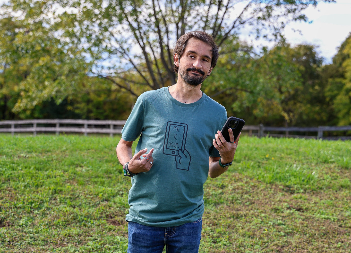 Put It Down (Cell Phone) Teacher Tee