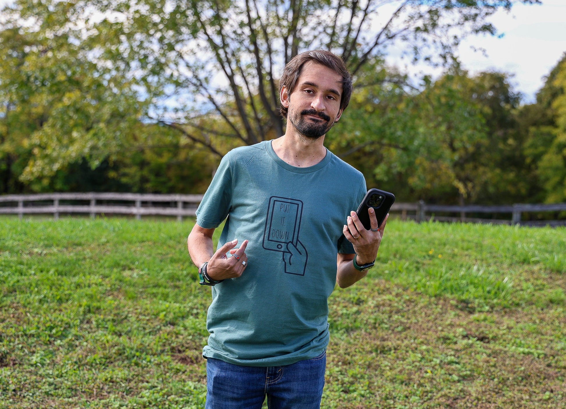 Put It Down (Cell Phone) Teacher Tee