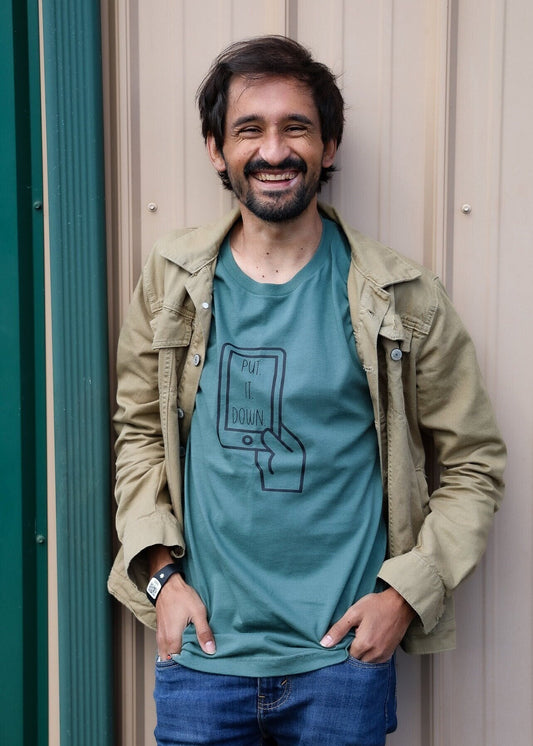 Put It Down (Cell Phone) Teacher Tee