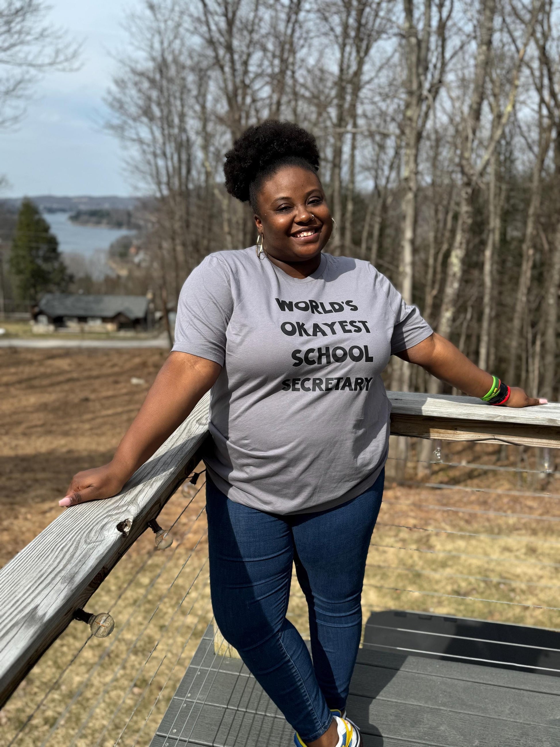 World's Okayest Teacher Tee